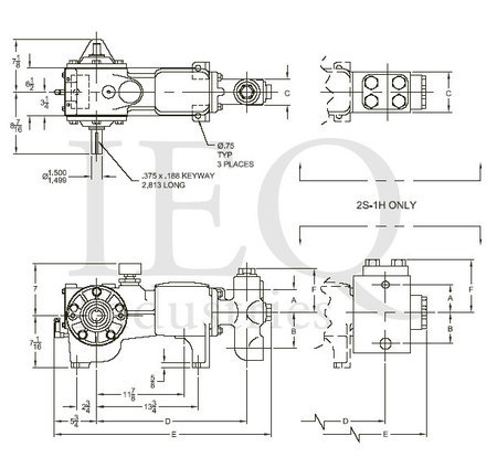 Wheatley P50 (2S-1) Standard Duty Simplex Plunger Pump